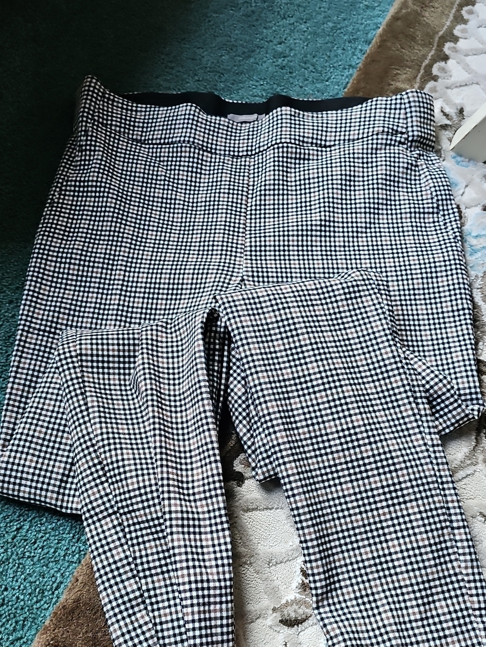 Maurices Black and White Trousers